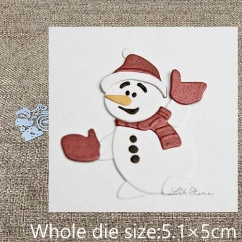 New Design Craft Metal die cuts Cutting Die lovely sonwman decoration scrapbooking Album Paper Card Craft Embossing die cuts