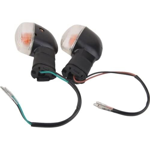 1 Pair Of Amber Indicators Indicators Front Rear For Yamaha YZF R1 R6 FZ1 FZ6