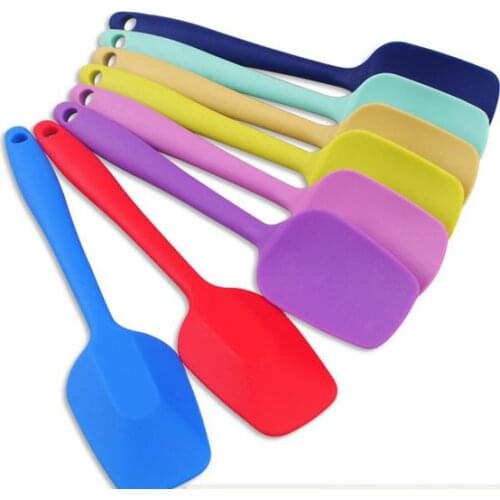 21cm Spoon Silicone Salad More Integrated Silicone Spatula Heat-Resistant Baking Spoon&Spatulas Ergonomic One-Piece design
