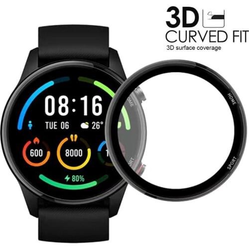 3D Curved Edge Soft Protective Film For Xiaomi Watch Color Sport Full Cover Screen Protector Film