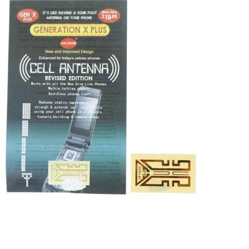 5pcs Outdoor Cell Phone Mobile Phone Signal Enhancement For Gen X Antenna Booster Improve Stickers Camping Tools