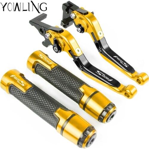 Motorcycle Accessories Brake Clutch Levers Handlebar Hand Grips ends For BMW F800S 2006 2007 2008 2009 2010 2011 2012 2013 2014
