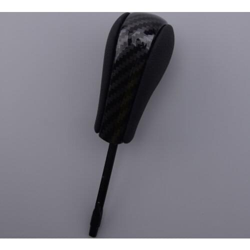 Car Automatic Gear Shift Stick Knob Handle Carbon Fiber Style Fit For BMW 3 5 7 Z3 X5 X3 Series E36 E38 E39 E46 E53 E60 E61 E83