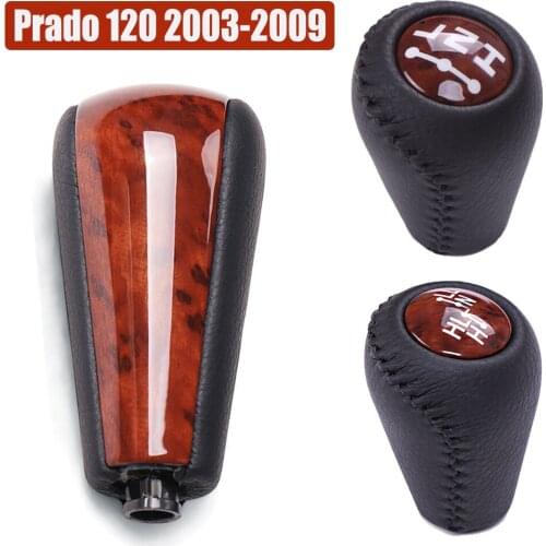 Car Automatic Gear Shift Knob Lever Shifter Stick For Toyota Land Cruiser Prado 120 2003 2004 2005 2006 2007-2009 Car Styling