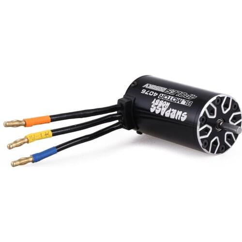 SURPASS HOBBY 4076 2250KV 4 Poles Sensorless Brushless Motor for 1/8 RC Car Parts
