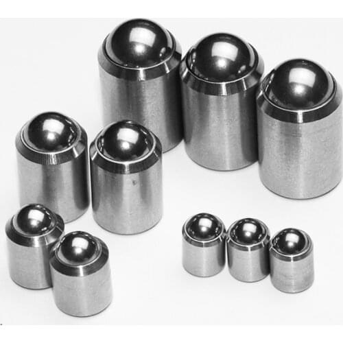 [D2-D12] 304 Stainless Steel Accuracy Positioning Beads Screw Smooth Spring Ball Plunger