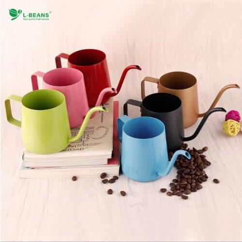 Stainless steel ear-holder with cover coffee ear-holder hand in a fine - mouthed jug