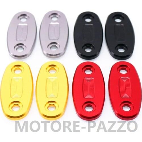 For Honda CBR650F CBR250RR CBR300RR CBR500RR Motorcycle Rearview Mirror CNC Modified Cover Plate Holder Adapters Clamp Mount