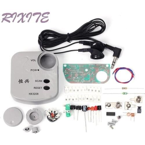 FM Micro SMD Radio DIY Kits FM Frequency Modulation Radio Electronic Production Training Suite