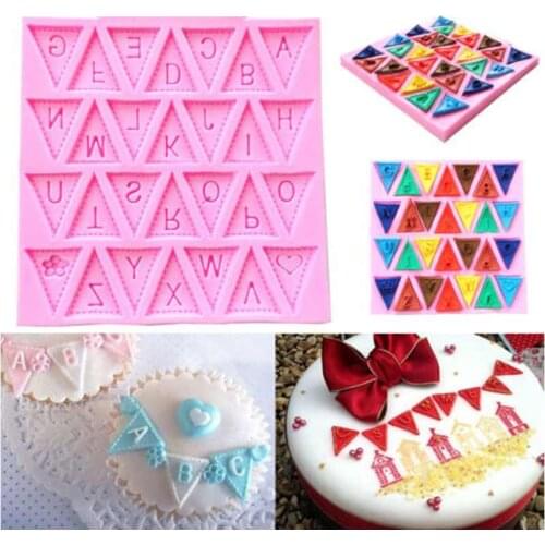 Luyou Letters And Digital Fondant Molds Silicone Mold Soap Candle Moulds Sugarcraft Tools Chocolate Molds FM048
