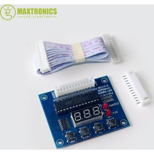 New 1 pcs ADDR2-LED DMX controller DMX-Relays use for led controller for led strip led lamp Free shipping