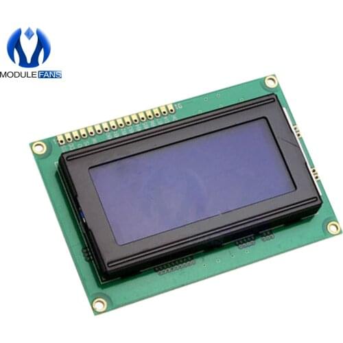 DC 5V Blue Blacklight 1604 16*4 16x4 Character LCD1604 Digital LCD Screen Display Module Board for Arduino