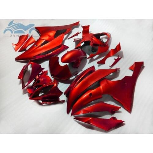 ABS plastic Injection fairing kit fit for YAMAHA R6 YZFR6 2008-2015 YZF R6 08-15 aftermarket fairing kits red bodywork HT17