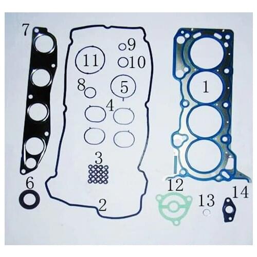Full Gasket Set fit for MITSUBISHI 4A91, 4A91-4A90 ,OEM# MW300358