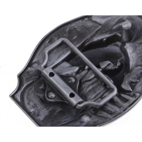 Prettyia Adult Mens Initial Letters Vintage Western Cowboy Rodeo Belt Buckle