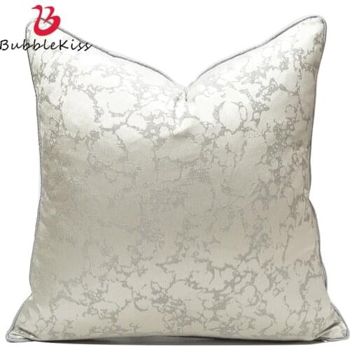 Bubble Kiss Nordic Marble Pattern White Decorative Pillows Living Room Sofa Embroidered Cushion Cover Home Decoration Pillowcase
