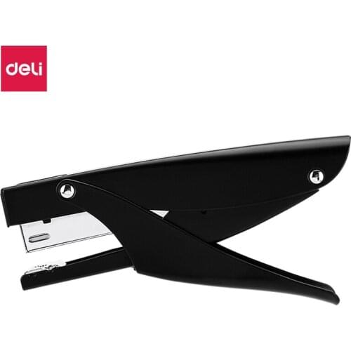 Deli 20 Sheet Metal Hand Stapler Black 0346
