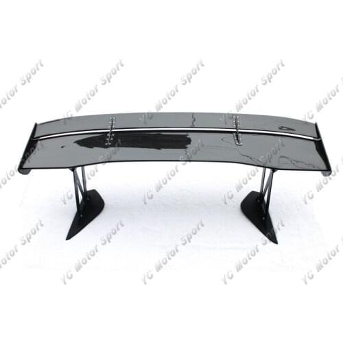 Carbon Fiber VTX Type5 Style GT Wing 1600mm with 390mm Aluminum Stand Fit For 1996-2000 Evolution 4-6 EVO 4 5 6 Rear Spoiler