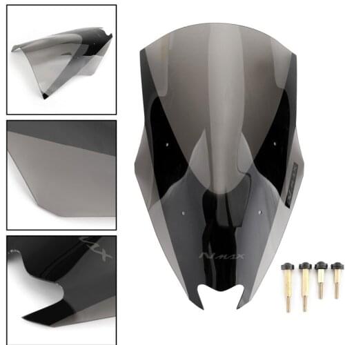 For Yamaha Nmax 155 NMAX155 N Max Max155 Motorcycle Windscreen Windshield Wind Deflector Screen Shield Scooter Accessory Plastic