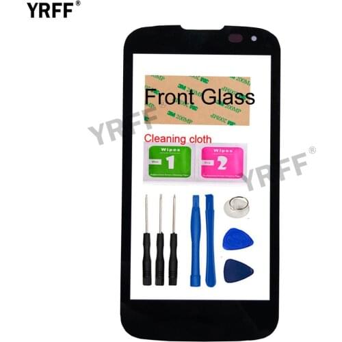 YRFF (No Mobile Touch Screen) Outer Glass For LG K3 LTE K100 K100DS LS450 Front Panel Glass