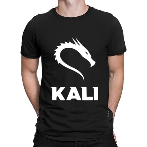 Kali Linux Cyber Security Hacking Fun T Shirt Cool Spring Loose Humor Print Cotton Cool Size S - 6xl Shirt