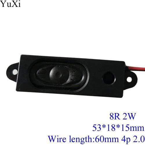 YuXi 2PCS 1635 Speaker 5318 /1853 box cavity 8ohm 2W Speaker for tile smart LCD TV advertising machine/notebook