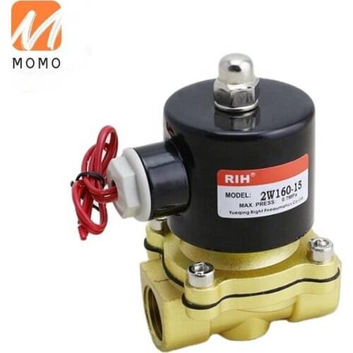 2 Way Normally Closed 12V 110V 24V 220V Big Size 2 Inch Water Solenoid Valve China 2W160-15