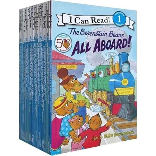 25 Books/set I Can Read Phonics Books My Very First Bears English Picture Story Book for Children Kids Reading Book Libros Livro