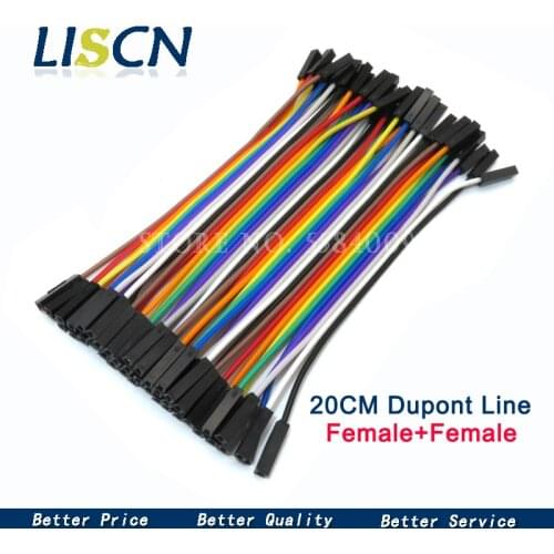 40PCS 10CM Dupont Line Female to Female Jumper Dupont Wire Cable For Arduino DIY KIT