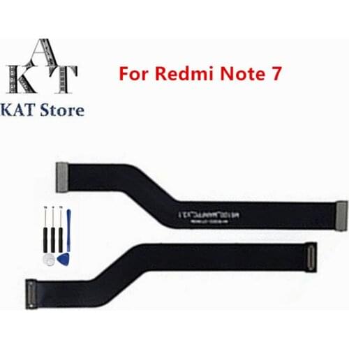 5PCS For Xiaomi Redmi Note 7 Main Flex Main Motherboard LCD Display Connector Flex Ribbon Cable Ribbon Replacement Parts