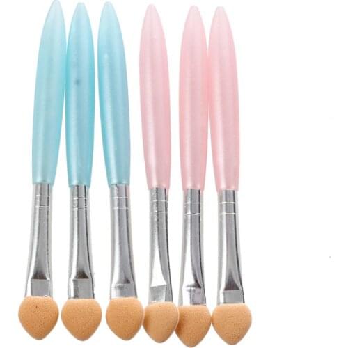 6 pieces One End Foam Tip Applicators Eyeshadow Brush