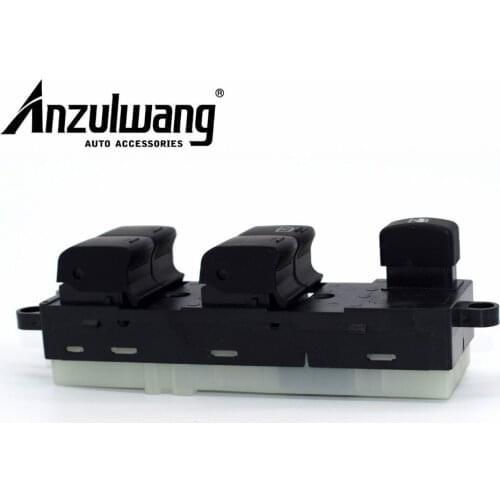 ANZULWANG Front Left Hand Drive Side Power Window Regulator Master Switch 25401-EB30B For Nissan Pathfinder R51 Navara D40