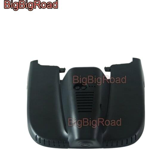 BigBigRoad Car DVR Wifi Video Recorder DashCam Camera FHD 1080P Wide Angle For alfa remeo giulia stelvio 2017 2018