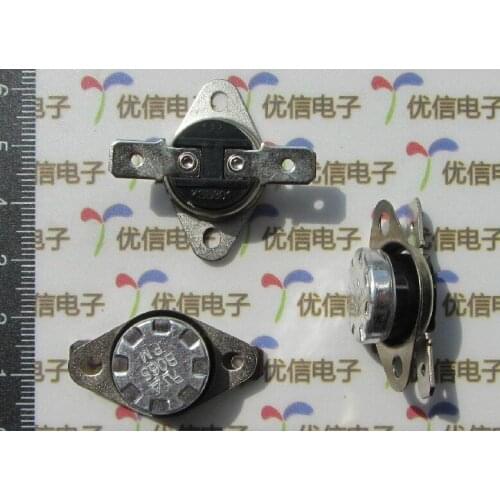 Free shipping 20pcs/lot KSD temperature controller / thermal protector 95C 250V/10A normal close