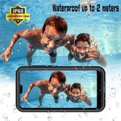 Redpepper Brand IP68 Waterproof Shockproof Dirtproof Case for Huawei P20 Outdoor Sport Swimming Diving case for Huawei P20 Pro