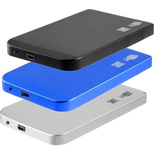 VKTECH 2.5" Inch SATA USB3.0 Hard Drive External Enclosure HDD Disk Case for Laptop Hard Drive Box Case Dropsor Notebook Desktop