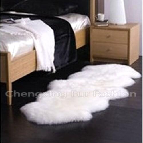 CX-D-112 Thick Rug Bedding Blankets For Beds Throw Rug Australian Sheepskin Hairy Carpet for Living Room Bedroom Area Rugs