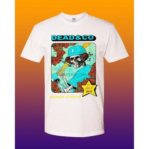 NEW Dead and Company tour 2018 DODGER STADIUM LOS ANGELES T Shirt Grateful