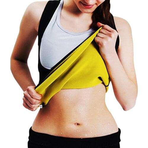 Ilfioreemio Dropship Body Shaper Tummy Fat Burner Sweat Tank Top Weight Loss Workout Shapewear Neoprene Sauna Waist corset US