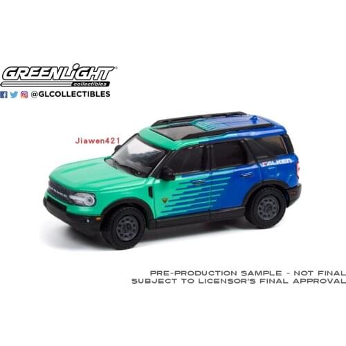 NEW GreenLight 1:64 2021 Ford Bronco Sport Falken Collection Metal Die-cast Simulation Model Cars Toys