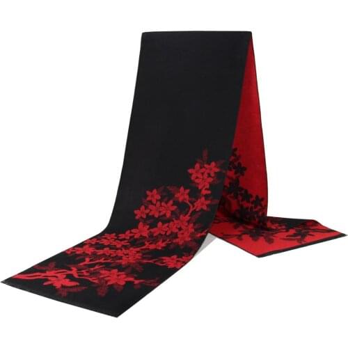 New Winter Cashmere Scarf Women Thick Warm Shawls Wraps Lady Print Scarves Fashion Tassels Pashmina Blanket quality foulard