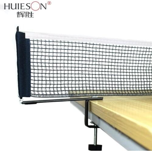 Huieson Professional Table Tennis Net Set Screw Type Ping Pong Net Rack Kit Table Tennis Accessories for 5.8cm Less Thick Table