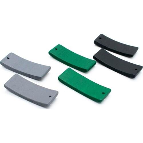Rectangular Wood Chip For Necklace And Bracelet DIY Jewelry Making Accessories Available In Three Colors