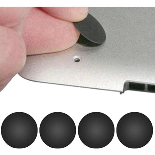 4Pcs Replace Non-slip Bottom Pad Cover Bracket for MacBook A1278 A1286 A1297 Plastic Silicone laptop Accessories protect cover