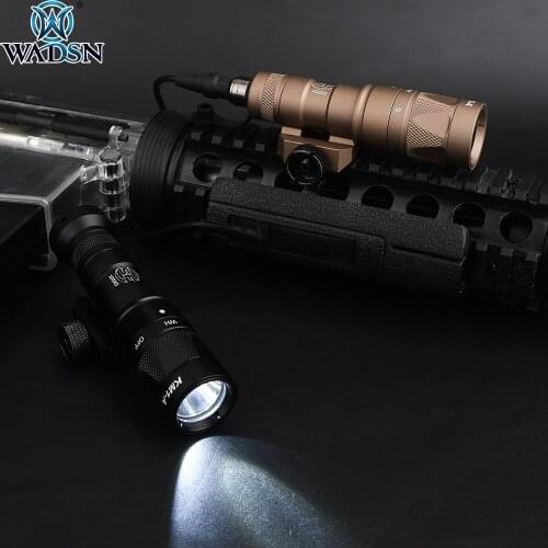 Airsoft Surefir M300 M300W Strobe Ouput Scoutlight KM1-A Softair Hunting Tactical Weapon Flashlight Armas Torch