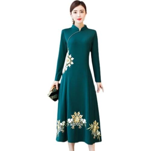 2021 aodai traditional vietnam cheongsam dress chinese dress long qipao woman traditional clothing ao dai elegant party dress