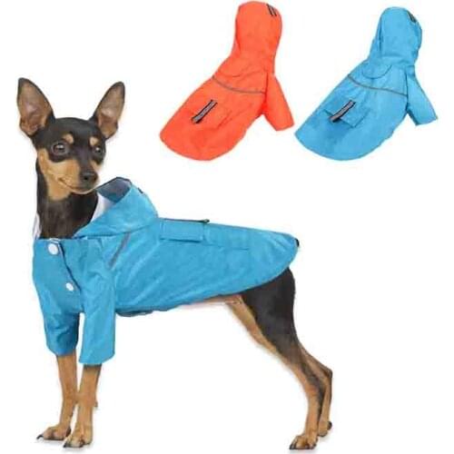 New pet windbreaker fashion double layer raincoat suitable for rainy day outing with cat and dogs universal samoyed abrador pug