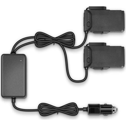 Mavic Air Car Charger Drone Battery 2 Battery Charging Ports Fast Charging Travel Transport Outdoor Charger For DJI Mavic Air