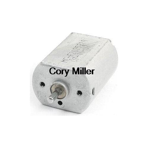 2mm Shaft Dia 7000RPM Speed DC 6V Miniature Motor Replacement JFF-130