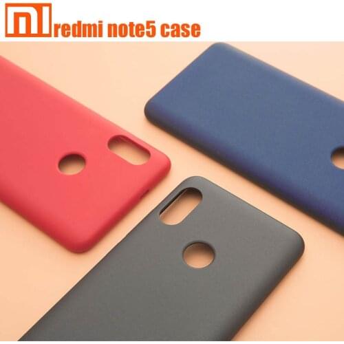 2018 100% original xiaomi redmi note 5 case protective case for redmi note 5 5.99 inch luxury minimalist design